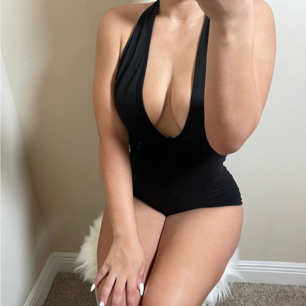 Black Fashion Nova Romper